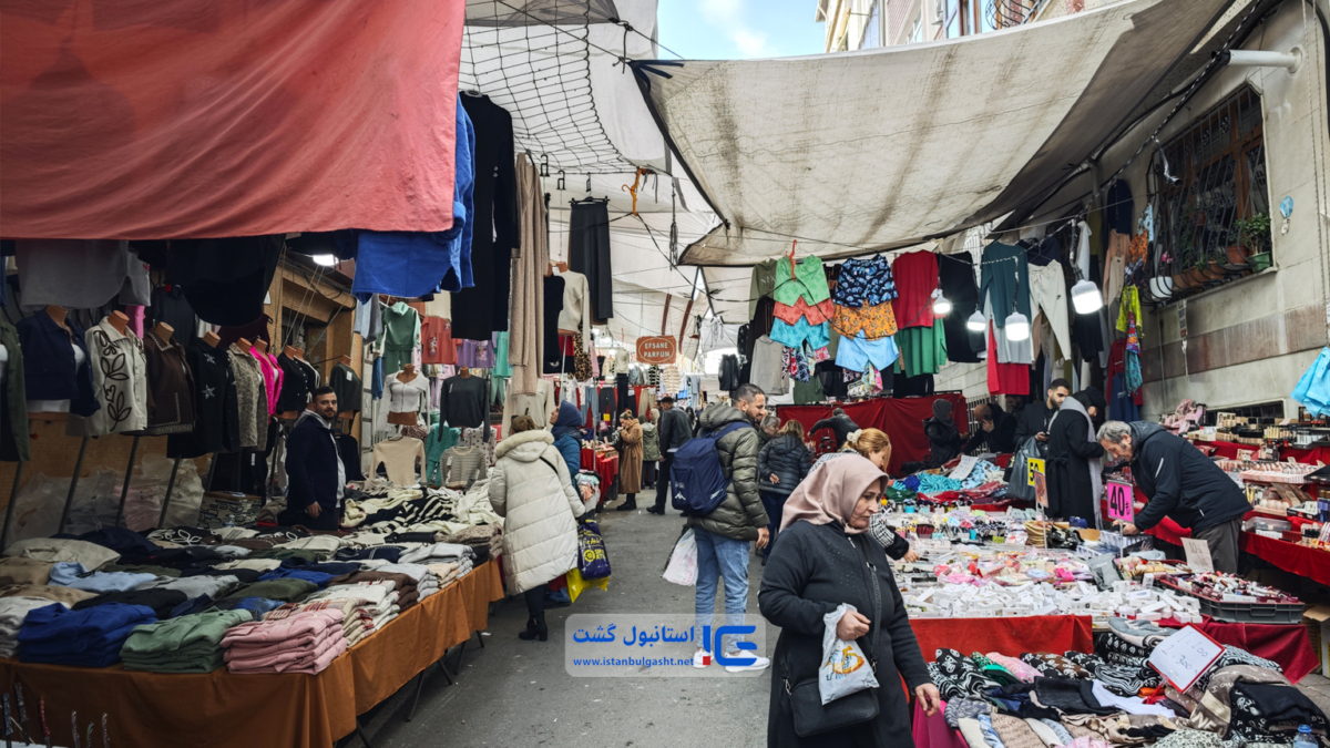 جمعه بازار فیندیک زاده استانبول گشت